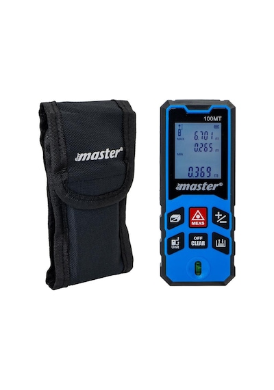 Master 506937 Lazer Metre Mesafe Ölçer 100 Metre