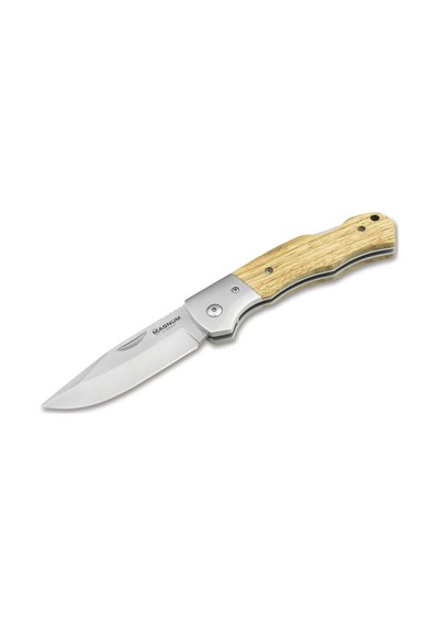 Böker Magnum Rustic Kamp Çakı Kahverengi