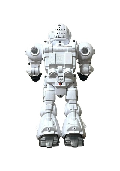 Sporcu Robot Işıklı Sesli Ve Hareketli Oyuncak Dambıl Kaldıran Şınav Çeken Robot 24 Cm