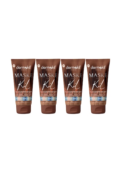 Dermokil Sıkılaştıcı ve Genç Görünüm Kil Maskesi 75 Ml X 4 Adet