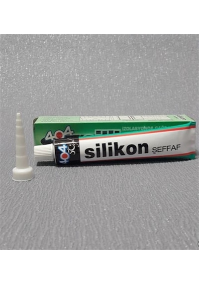 Sılıkon Tup Seffaf Yapıstırıcı 55 Gr Çok Renkli
