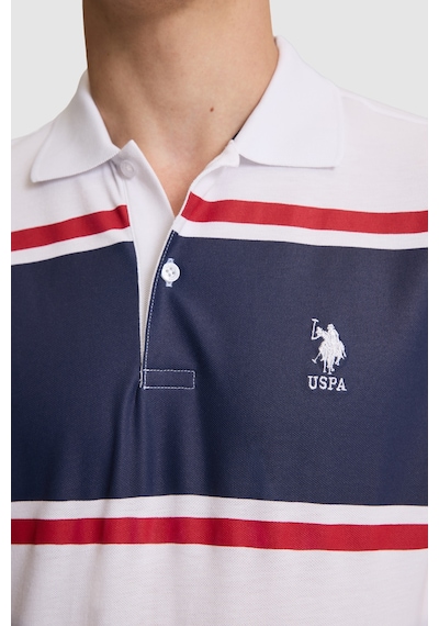 U.s. Polo Assn. Erkek Beyaz Tişört 50326938-vr013