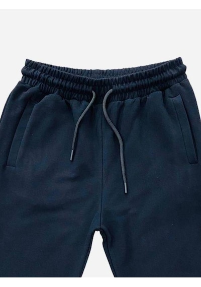 Ekkokids Çocuk Çıtçıtlı Şort-14547 Siyah