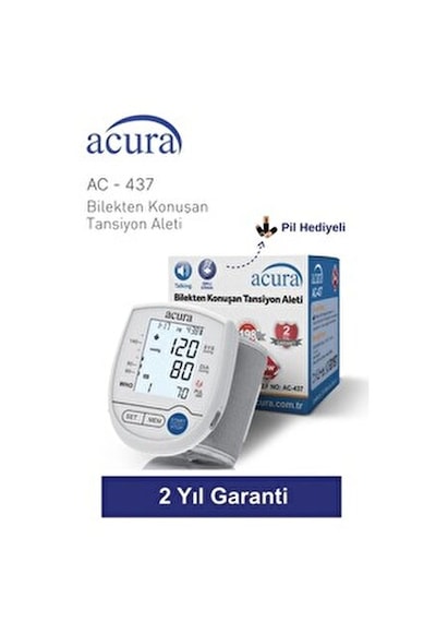 Acura Bilekten Konuşan Tansiyon Aleti Ac-437