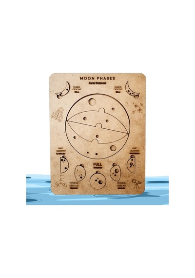 Moon Beavers Ayın Evreleri Ahşap Eğitici Oyun