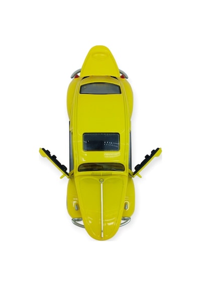 Sesli Işıklı Vosvos Araba 15 Cm - 32111d - Sarı Sarı