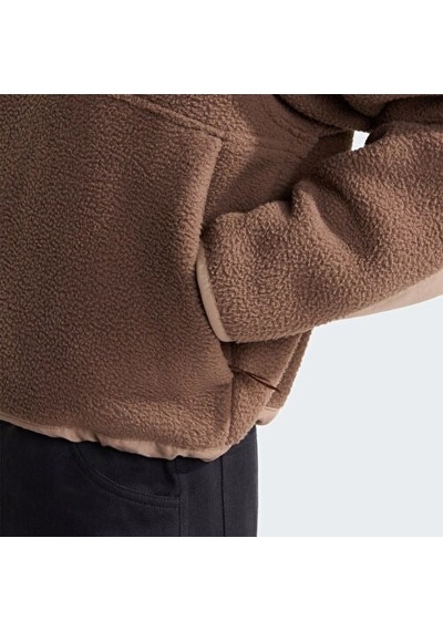 The North Face W Yumiori Off Peak Full Zip Kadın Polar-34109 Kahverengi