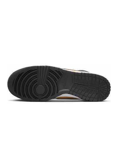 Nike Dunk High Retro University Gold And Black Unisex Sneaker Ayakkabı Siyah Sarı