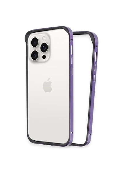 Joko Apple İphone 14 Pro Land Bumper Koruma Kapak - Derin Mor 0.2M-Çok Renkli