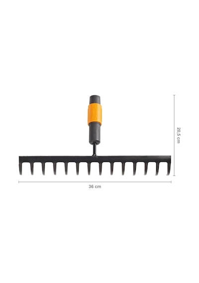Fiskars 1000653 Quikfit Toprak Tırmığı 14 Diş