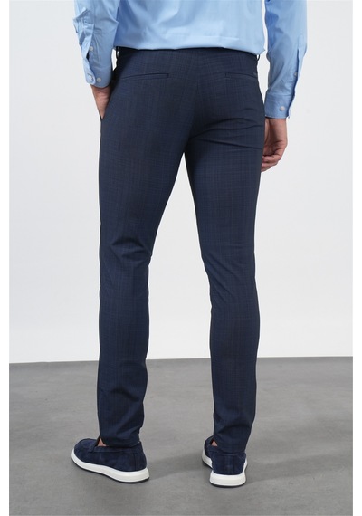 İmza Lacivert Yan Cep Slim Fit Esnek Jogger Pantolon 1003260179 Koyu Lacivert