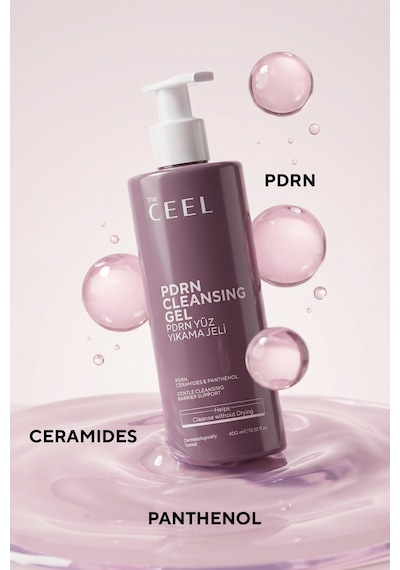 Pdrn Somon Dna Yüz Yıkama Jeli Triple Ceramide Complex, Panthenol & Beta Glucan 400 Ml