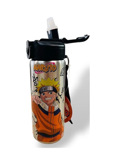 Naruto 600 Ml Çelik Matara 3441 Çok Renkli