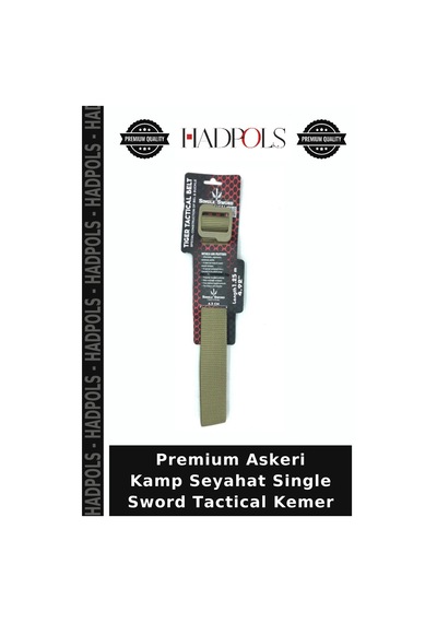 Hadpols Premium Askeri Kamp Seyahat Single Sword Tactical Kemer Diğer