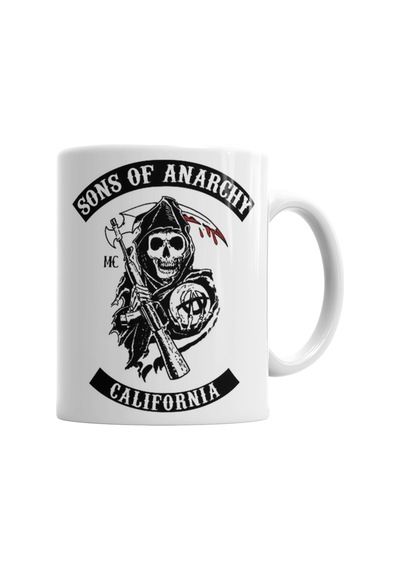 Sons Of Anarchy Logo Kupa Bardak Porselen Karışık