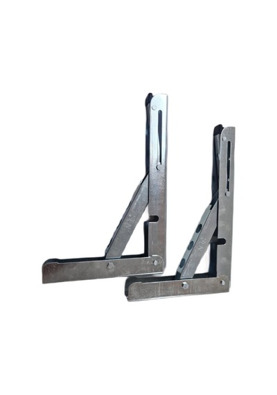 Şen Metal Mandallı Katlanabilir Masa Konsolu Çinko 40 Cm 1çift