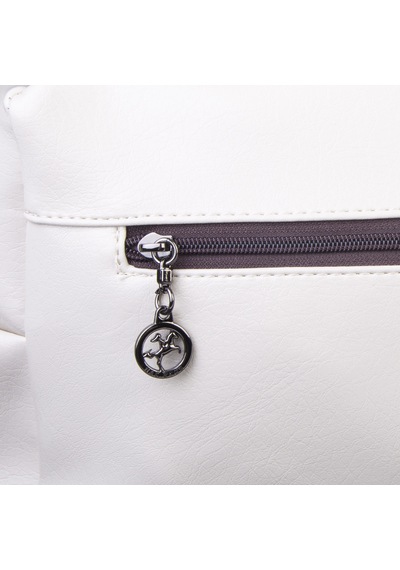 Nas Bag Çok Gözlü Yumuşak Ve Hafif Yapılı Çift Askılı Omuz Ve Çapraz Çanta 30x24 Cm Krem Kahve Victoria