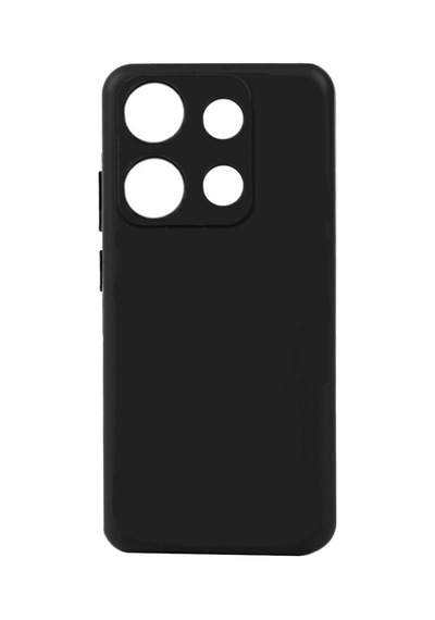 Zore Tecno Spark Go 2023 Kılıf Nvth Biye Silikon - Siyah