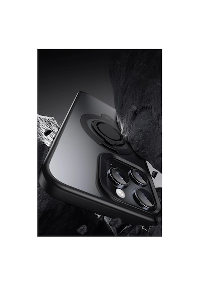 Joko Apple İphone 16 Avatar 360 Dönen Magsafe Kapak - Siyah 0.2M-Çok Renkli