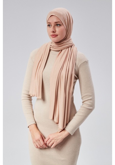 Kadın Tesettür Luxury Penye Şal Bej
