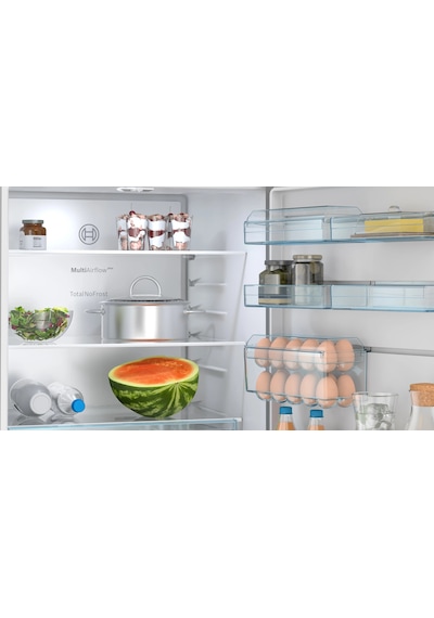 Bosch Serie 4 KGN56VPD0N 500 L No-Frost Alttan Donduruculu Buzdolabı