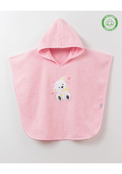 Kalpli Ayıcık Panço Pembe 1 - 2 Yaş