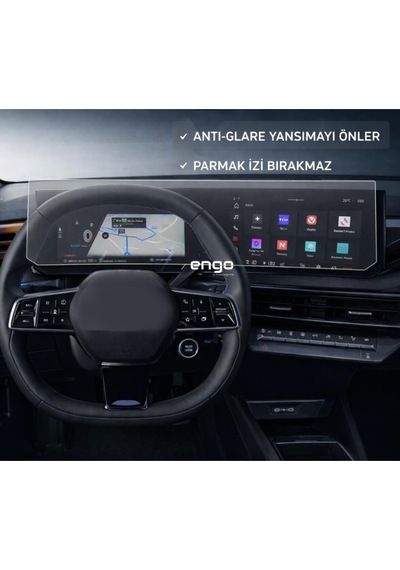 Renault Clio 6 Esprit Alpine Mat Ekran Koruyucu Openr 10.1 Sadece Ekran Koruyucu