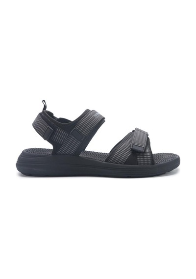 Lumberjack Doja 5fx Siyah K.gri Comfort Casual Spor Günlük Sandalet Siyah