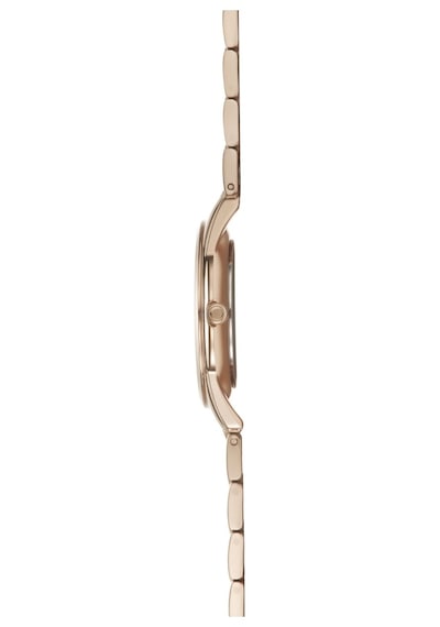 Obaku Denmark V297lxvısv Quartz Çelik Rose Beyaz Kadran Safir Cam 32 Mm Kadın Kol Saati Rose Gold