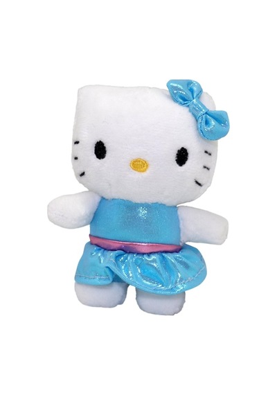Hello Kitty Mini Peluş Mavi Hello Kitty 7.5 Cm Çok Renkli