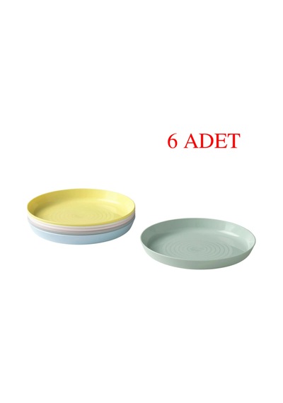 Pratik Dayanıklı Çocuklar İçin Tabak,kase,bardak,çatal,kaşık,bıçak Seti, 36 Parça Çok Renkli - 789360559 Çok Renkli