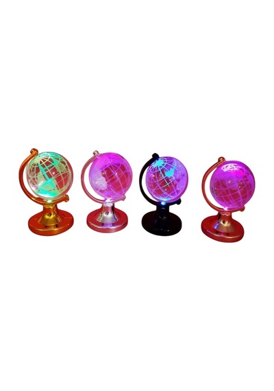 Mini Işıklı Kristal Dünya