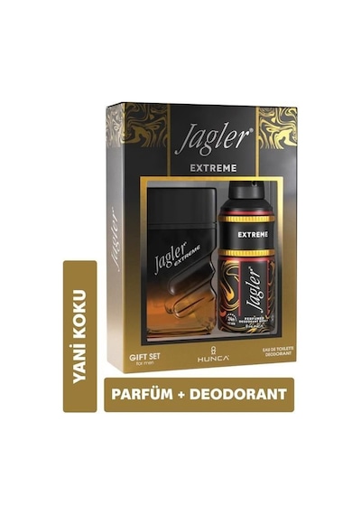 Jagler Men Edt 90ml.&deodorant 150ml. Extreme