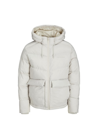 Jack & Jones Jack&Jones Kapüşonlu Şişme Bej Erkek Mont 12238849 001