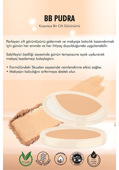 Farmasi BB Pudra 04 Warm Medium