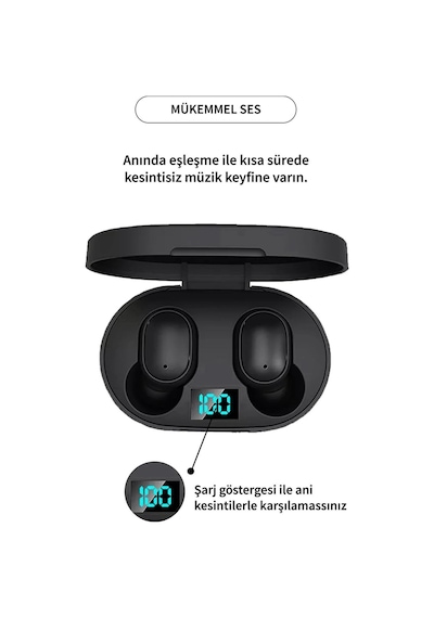 Favors E6S Bluetooth Kulak İçi Kulaklık