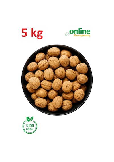 Online Kuruyemiş Kabuklu Ceviz 5 KG