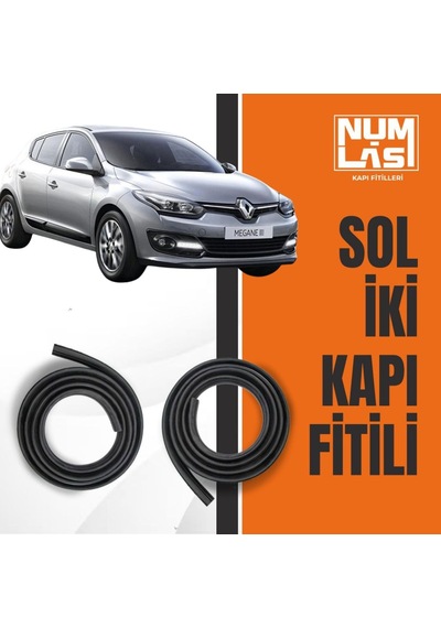 Renault Megane 3 Hatcback Sol Ön Ve Arka Kapı Fitili-a Kalite-numlas-nm7108