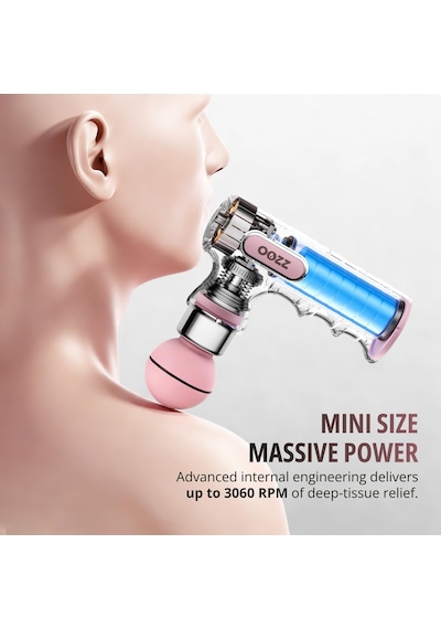 Oozz Mini Masaj Tabancası, Saklama Çantalı Taşınabilir El Masaj Aleti, Ultra Küçük, 5 Yoğunluk Seviyesi, 4 Değiştirilebilir Ataşman, Hafif Vücut Masaj Aleti, Kadınlar İçin Hediye, Oz-3621 Oozz Mini Masaj Tabancası, Saklama Çantalı Taşınabilir El Masaj Aleti, Ultra Küçük, 5 Yoğunluk Seviyesi, 4 Değiştirilebilir Ataşman, Hafif Vücut Masaj Aleti, Kadınlar İçin Hediye, Oz-3621