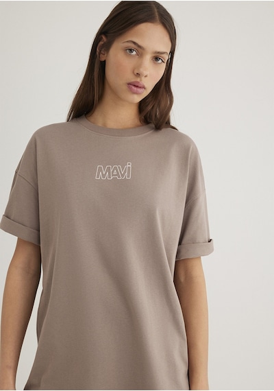 Mavi - Mavi Logo Baskılı Bej Tişört 1611592-70364 Bej Mavi - Mavi Logo Baskılı Bej Tişört 1611592-70364 Bej