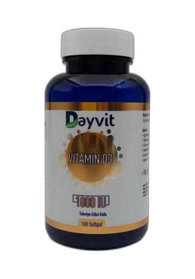 Dayvit Vitamin D3 1000 IU 100 Softjel