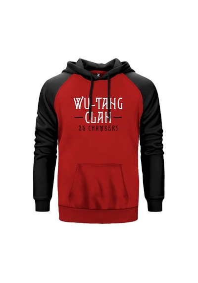 Wu Tang 36 Chambers Gri Renk Reglan Kol Sweatshirt