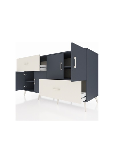 Kronos Konsol 3 Raflı 2 Çekmeceli 4 Kapaklı 176x59x99 Antrasit-an Antrasit-antrasit/aytaşı Kronos Konsol 3 Raflı 2 Çekmeceli 4 Kapaklı 176x59x99 Antrasit-an Antrasit-antrasit/aytaşı