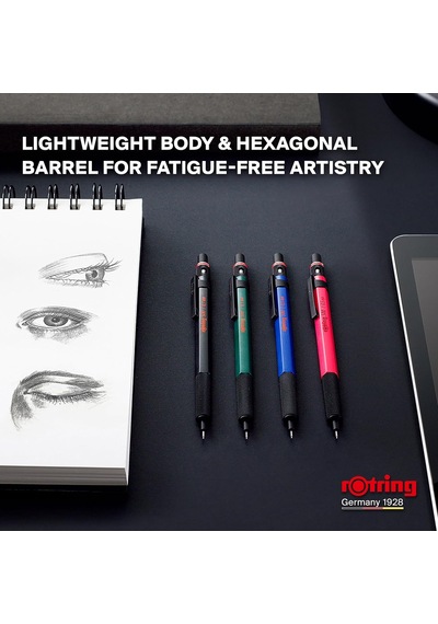 Rotring 500 Versatil, Uçlu Kalem 0,5 Mm, Yeşil Diğer