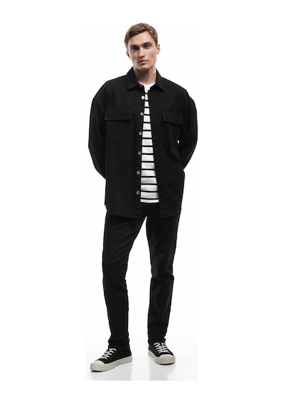 Koton Pamuklu Normal Bel Slim Straight Fit Jean Pantolon - Chadwick Jean Siyah 6wam40025nd Siyah Koton Pamuklu Normal Bel Slim Straight Fit Jean Pantolon - Chadwick Jean Siyah 6wam40025nd Siyah