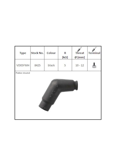 Ngk Vd05fmh 8425 Siyah Buji Başliği
