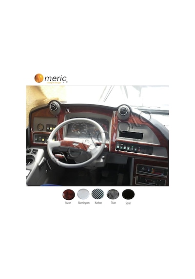 Meriç® Mitsubishi Prestige Delux Ön Torpido Kaplama 8 Parça 08-10 (530158445)
