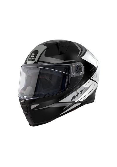 Mt Revenge 2 Hatax B2 Gloss Full Face Motosiklet Kaskı 65184 Kırmızı Siyah