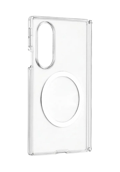 Samsung Galaxy Z Fold 8 Uyumlu B Crystal Drop Magsafe Parmak İzi Bırakmayan Şeffaf Silikon Kılıf