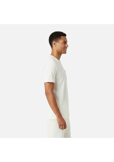 Ekru Fila Erkek T-shirt Biella Short Sleeve Fam1103.10010 Ekru